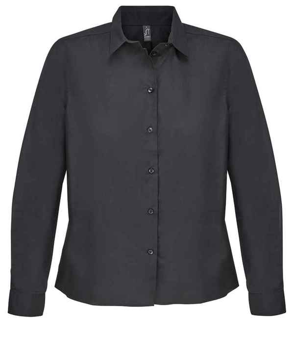 SOL'S Ladies Bailey Long Sleeve Poplin Shirt