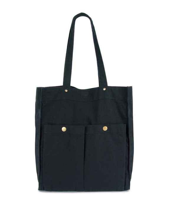 Kimood Washed Cotton Bag with Pockets