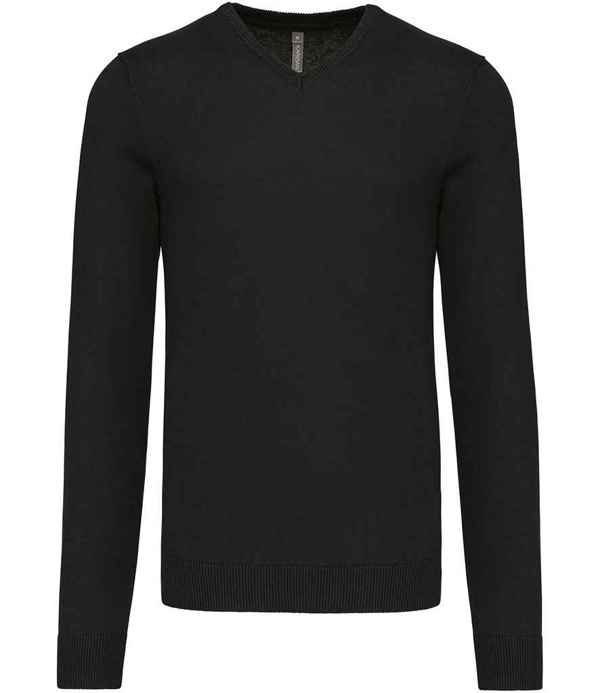 Kariban Cotton Acrylic V Neck Sweater