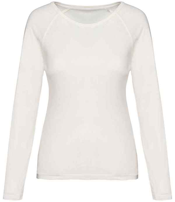 Native Spirit Ladies Raglan Long Sleeve Washed T-Shirt