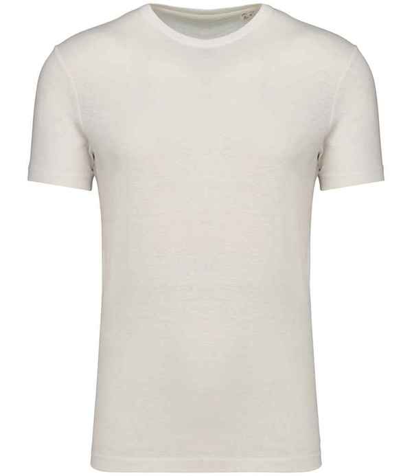 Spasso Unisex Organic Cotton Linen Blend T-Shirt