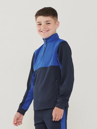 Kids 1/4 Zip Tracksuit Top