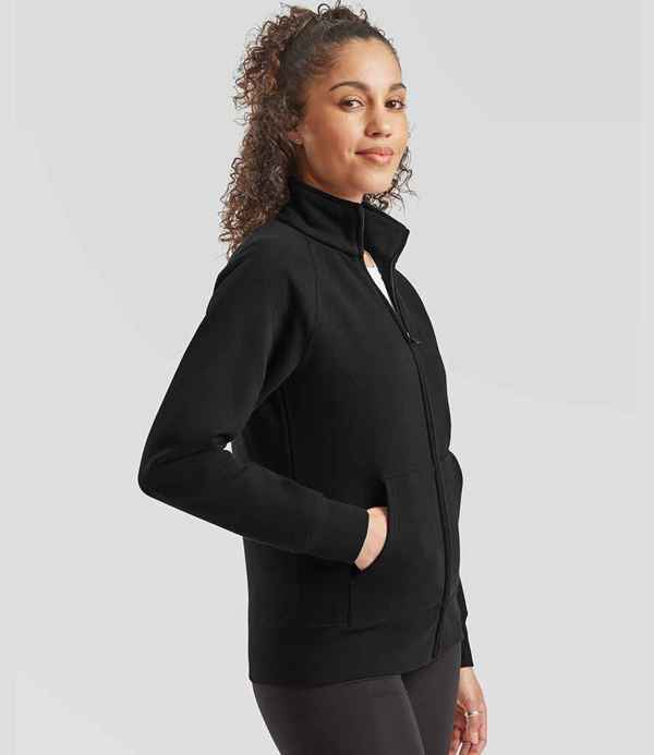 Fruit of the Loom Premium Lady Fit Sweat Jacket