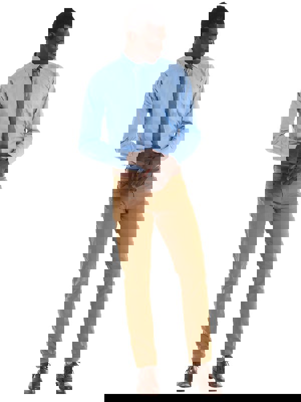 Men's Long Sleeve Poplin Shirt