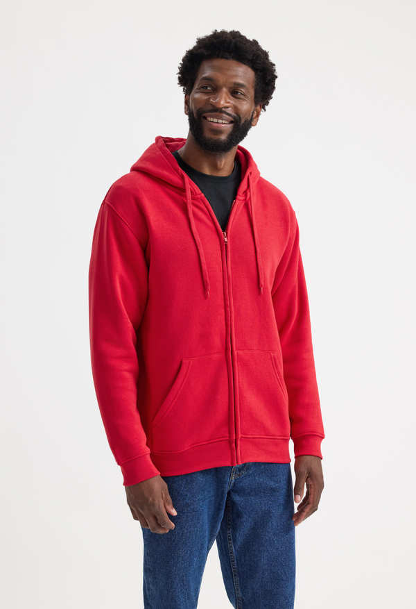 Adults Classic Full Zip Hooded Sweatshirt