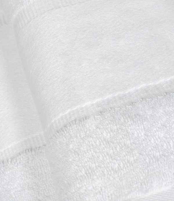 Towel City Organic Printable Border Hand Towel