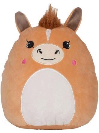 Squidgy Animals Light Brown Pony