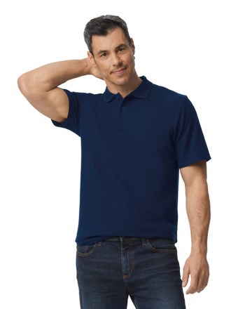 SOFTSTYLE DOUBLE PIQUE POLO