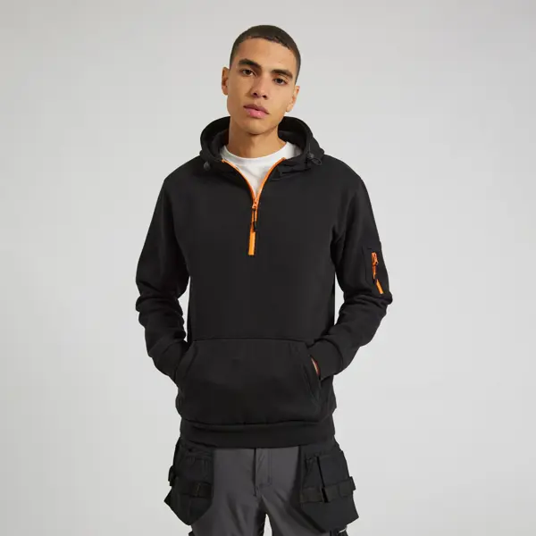 Adults Quarter Zip Hoodie