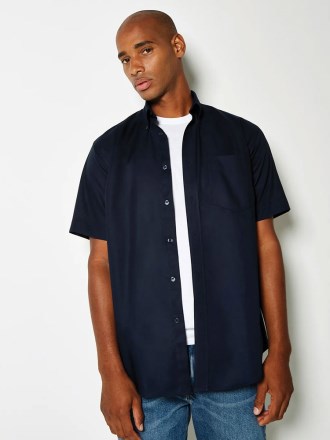 Workplace Oxford Shirt Short Sleeved
