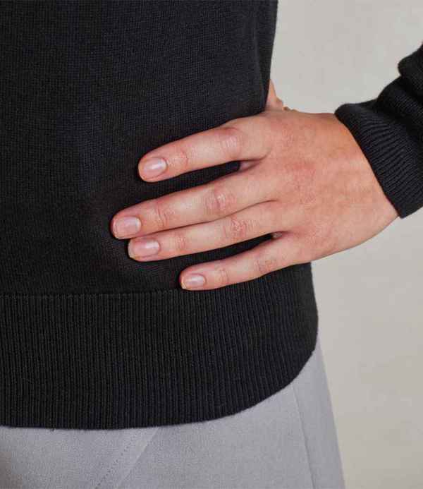 Premier Ladies Knitted Cotton Acrylic V Neck Sweater