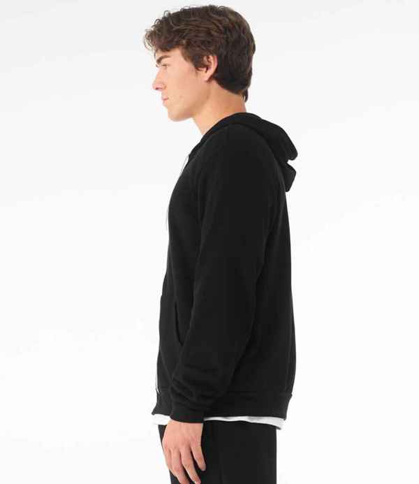 Canvas Unisex Full Zip Hoodie