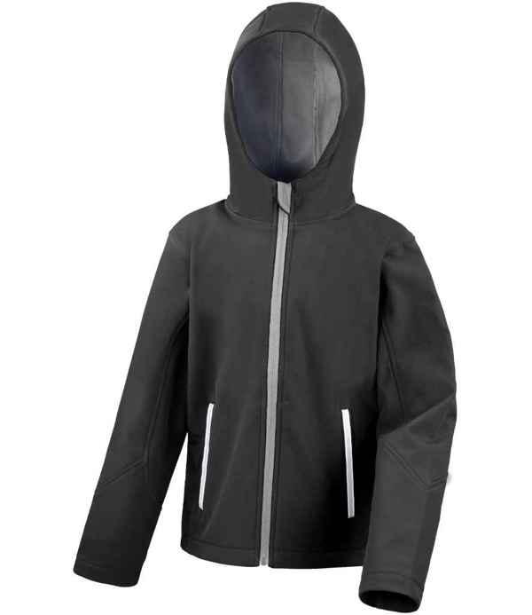Result Core Kids TX Performance Hooded Soft Shell Jacket