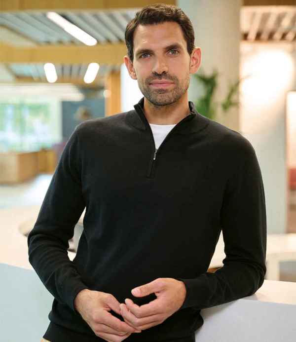 Brook Taverner Copenhagen 1/4 Zip Jumper