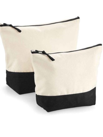 Dipped Base Canvas Accessory Bag