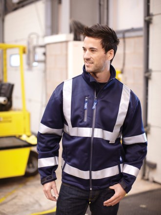 Yoko Hi Vis Softshell Jacket