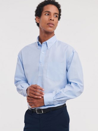 Men's Long Sleeve Easy Care Oxford Shirt