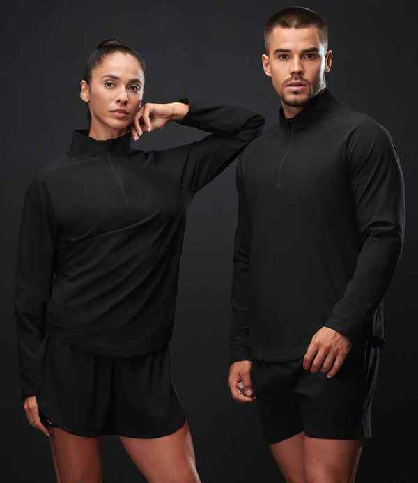 Tombo Technical 1/4 Zip Top