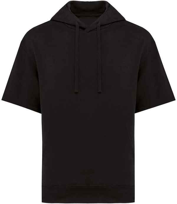 Native Spirit Unisex French Terry Hooded Short Sleeve Sweatshirt