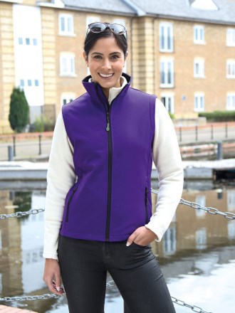 Ladies Printable Softshell Bodywarmer