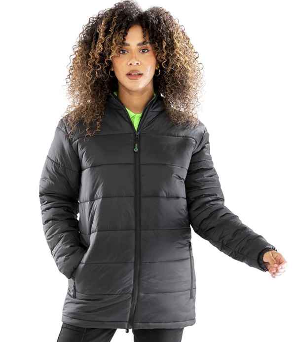 Result Recycled Hooded Padded Parka Jacket