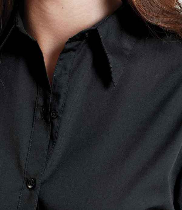 Premier Ladies 3/4 Sleeve Poplin Blouse