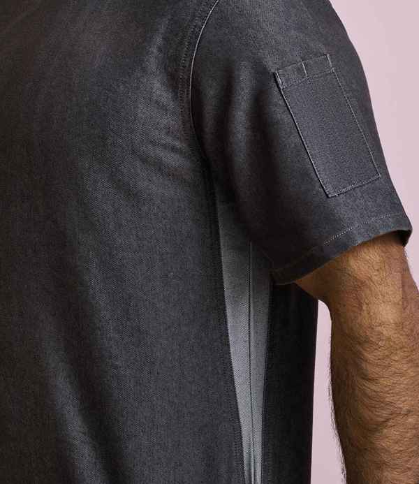 Premier Short Sleeve Zipped Chef's Jacket