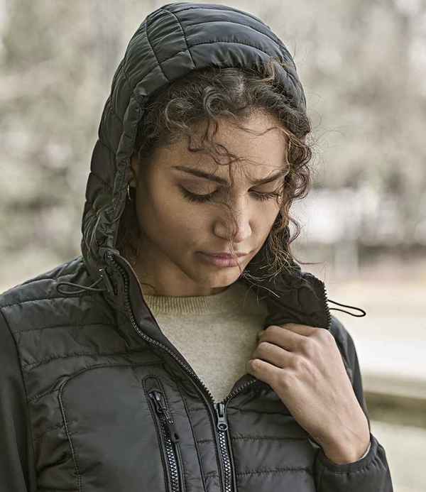 Tee Jays Ladies Crossover Hooded Jacket