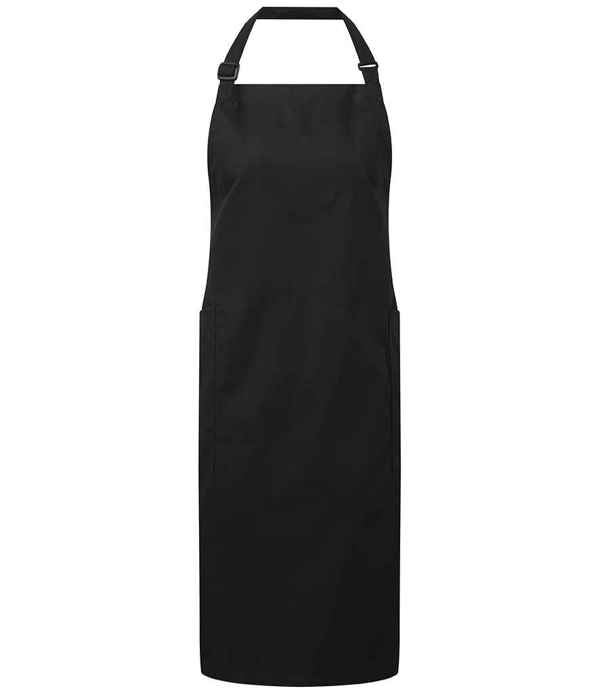 Premier Recycled Polyester and Fairtrade Organic Cotton Bib Apron