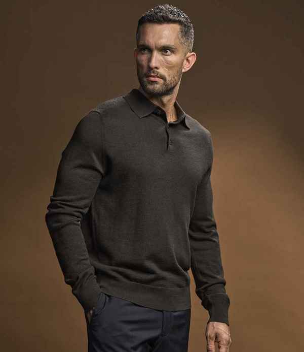 Tee Jays Knitted Polo Shirt