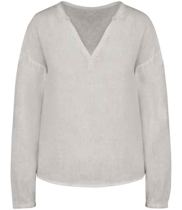 Spasso Ladies Linen Blouse