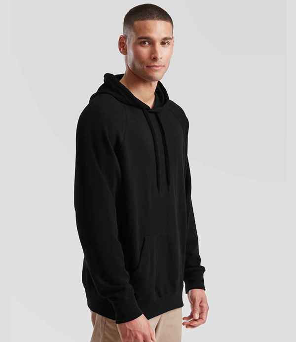 Fruit of the Loom Lightweight Hooded Sweatshirt