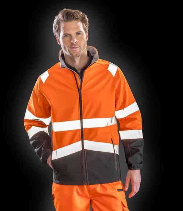 Result Safe-Guard Printable Safety Soft Shell Jacket