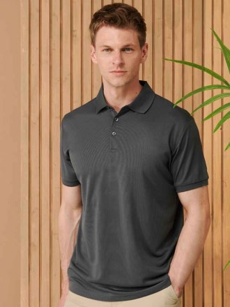 Henbury Recycled Polyester Piqué Polo Shirt