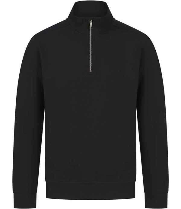 Henbury Unisex Sustainable 1/4 Zip Sweatshirt