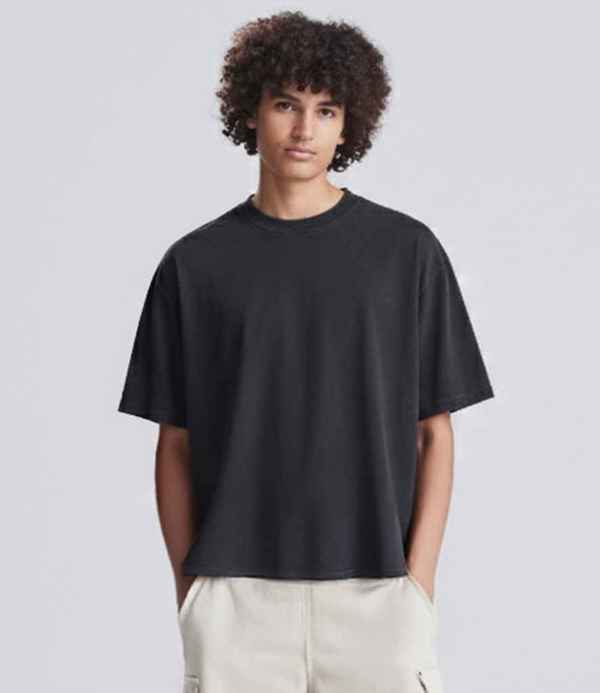 AWDis Heavyweight Boxy Cropped 240 T-Shirt