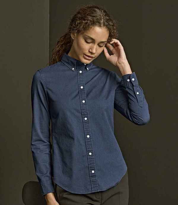 Tee Jays Ladies Long Sleeve Casual Twill Shirt